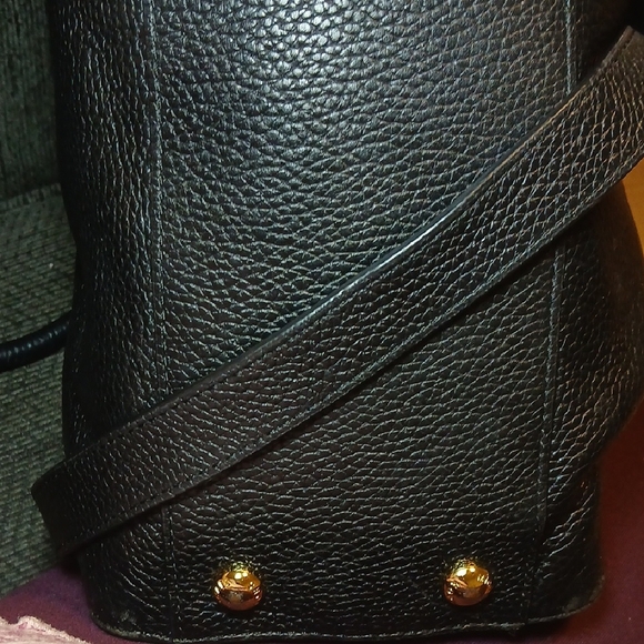 Michael Kors Hamilton Moderne Large Leather Satchel Black Excellent Condition - Picture 11 of 11